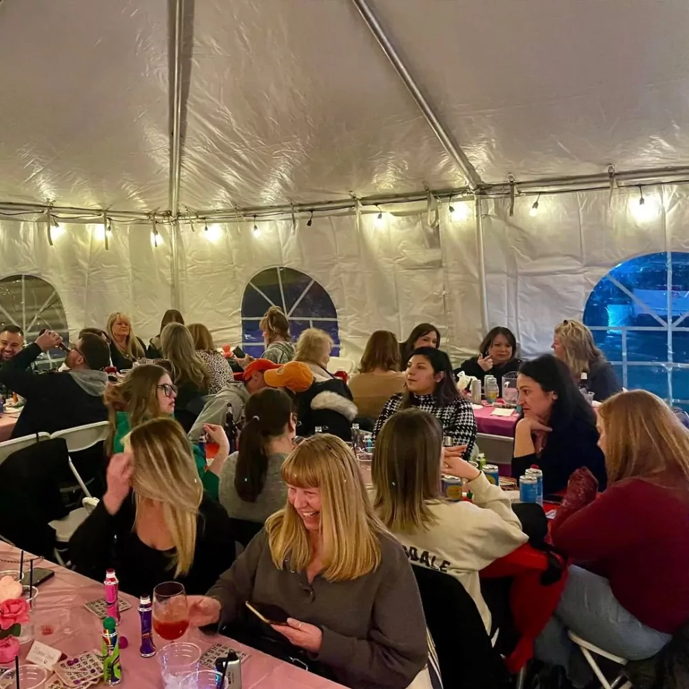 Bingo Night Crowd